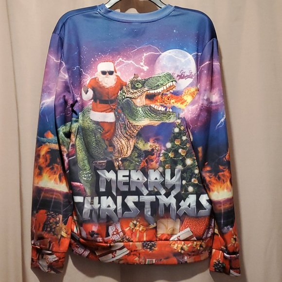 Unisex Ugly Christmas Sweater Sweatshirt - Picture 2 of 4